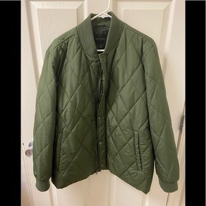 Banana Republic Quilted Baseball Jacket